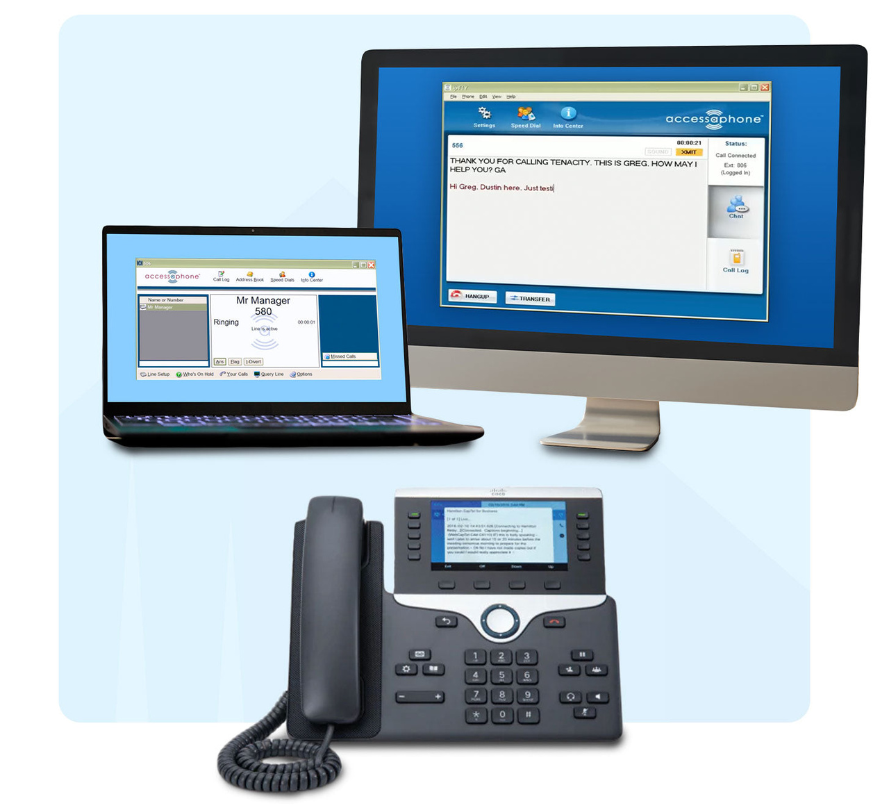Tenacity accessible communication products